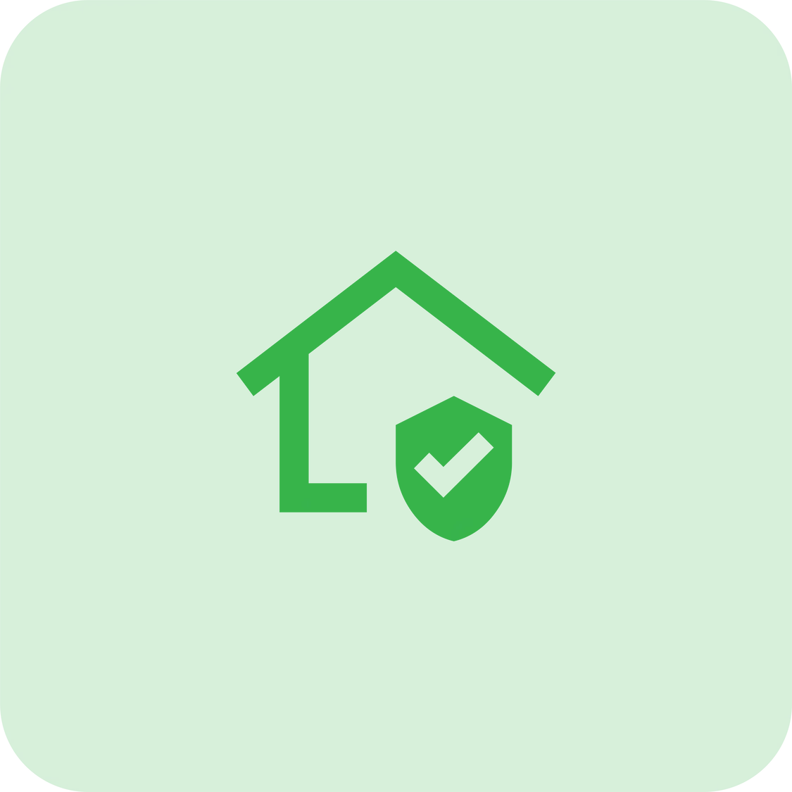 A safer home logo