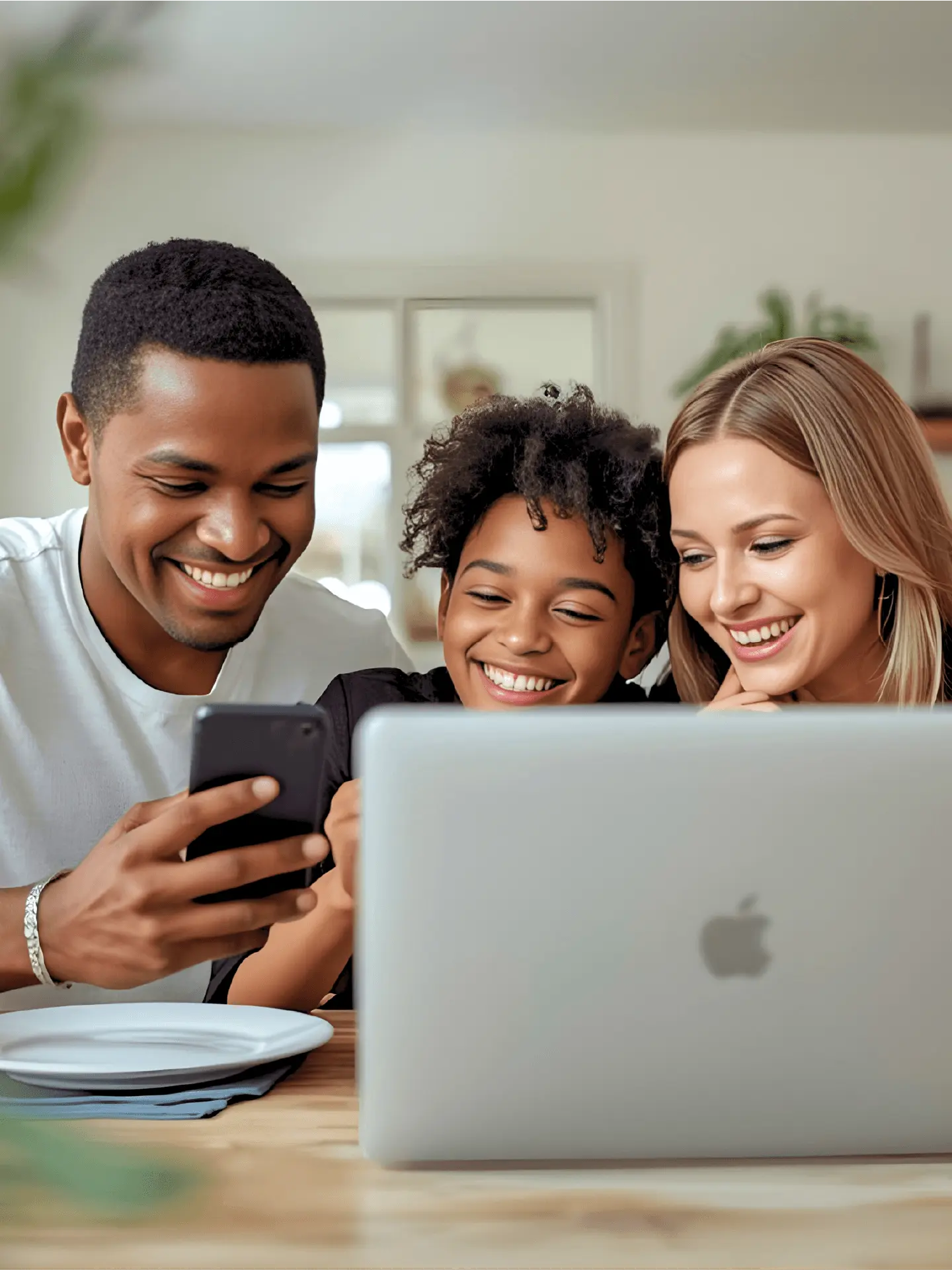 Child at home looking healthy and energetic